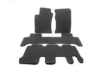 Toyota Land Cruiser Prado 120 2002–2009 EVA autokoberce do interiéru (3 řady, černé) fotografie 1