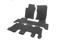 Toyota Land Cruiser Prado 120 2002–2009 EVA autokoberce do interiéru (3 řady, černé) fotografie 2