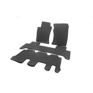 EVA autokoberce do interiéru (3 řady, černé) Toyota Land Cruiser Prado 120 2002–2009 fotografie 2