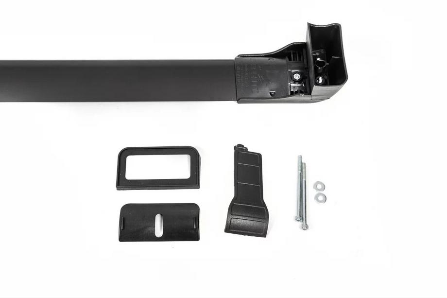 Příčníky do fixních bodů (uzamykatelné) Wingbar V3 (2 ks) do 145 cm, černé Fotografie 9