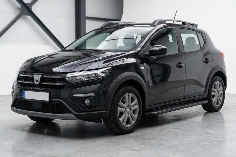 Dacia Sandero 2021– Boční prahy Bosphorus Black (2 ks, hliník) Image