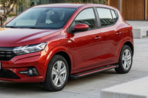 Dacia Sandero 2021– Boční prahy Maya Red (2 ks, hliník) fotografie 1
