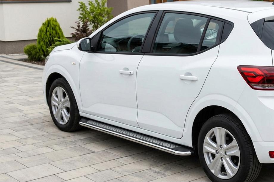 Dacia Sandero 2021– Boční nášlapy Maydos V2 (2 ks, hliník) Image