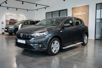 Dacia Sandero 2021– Boční nášlapy Mevsim Grey (2 ks, hliník) fotografie 1