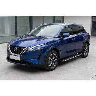 Boční nášlapy Bosphorus Grey (2 ks, hliník) Nissan Qashqai 2021– fotografie 1