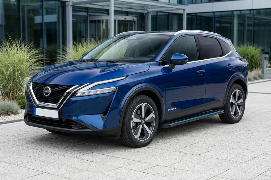 Nissan Qashqai 2021– Boční nášlapy Maya Blue (2 ks, hliník) Image