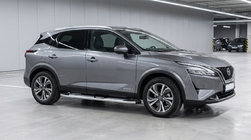 Nissan Qashqai 2021– Boční nášlapy Mevsim Grey (2 ks, hliník) fotografie 1