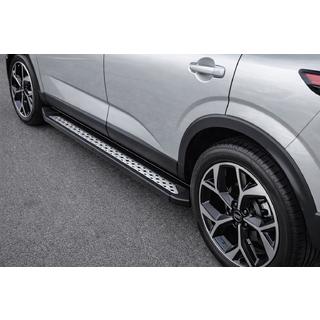 Boční nášlapy Vision New Black (2 ks, hliník) Nissan Qashqai 2021– fotografie 1