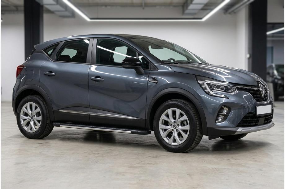 Renault Captur 2019– Boční nášlapy Bosphorus Grey (2 ks, hliník) Image