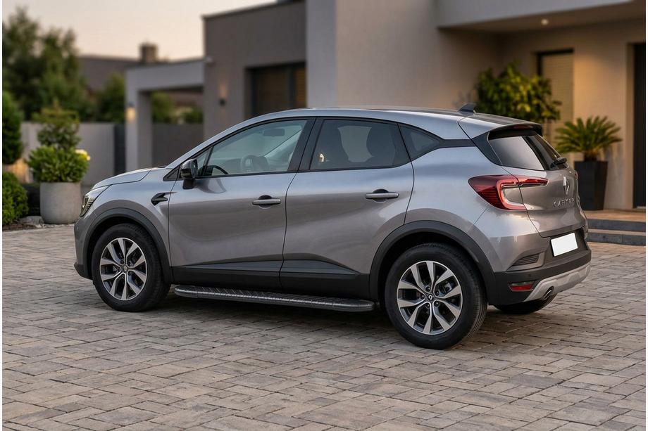 Renault Captur 2019– Boční prahy Bosphorus Black (2 ks, hliník) Image