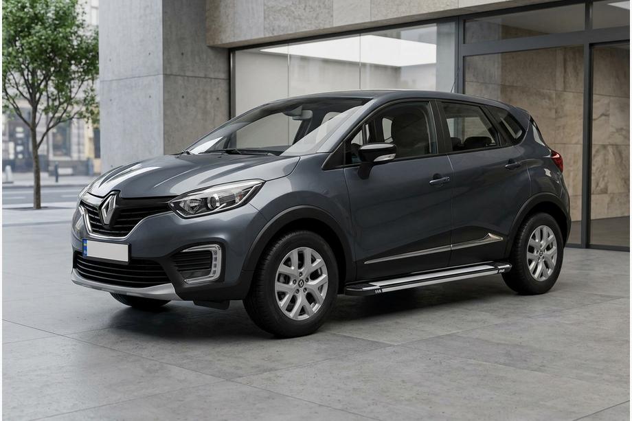 Renault Captur 2019– Boční nášlapy Rainbow (2 ks, hliník) Image