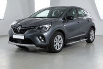 Renault Captur 2019– Boční nášlapy Mevsim Grey (2 ks, hliník) fotografie 1