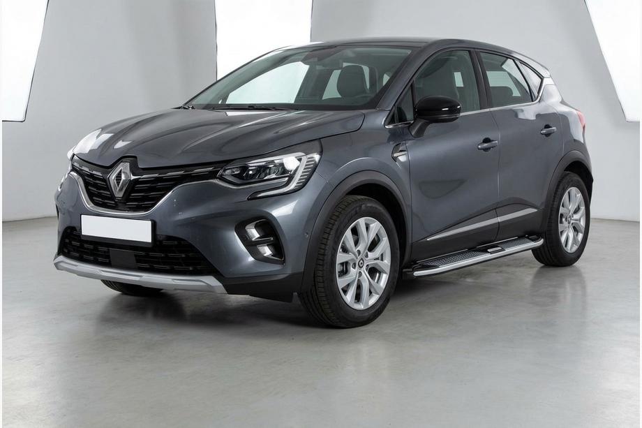 Renault Captur 2019– Boční nášlapy Mevsim Grey (2 ks, hliník) Image