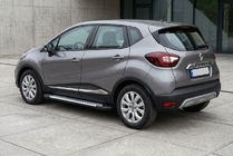 Renault Captur 2019– Boční nášlapy Allmond Grey (2 ks, hliník) fotografie 1