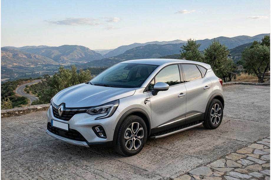 Renault Captur 2019– Boční nášlapy BlackLine (2 ks, hliník) Image