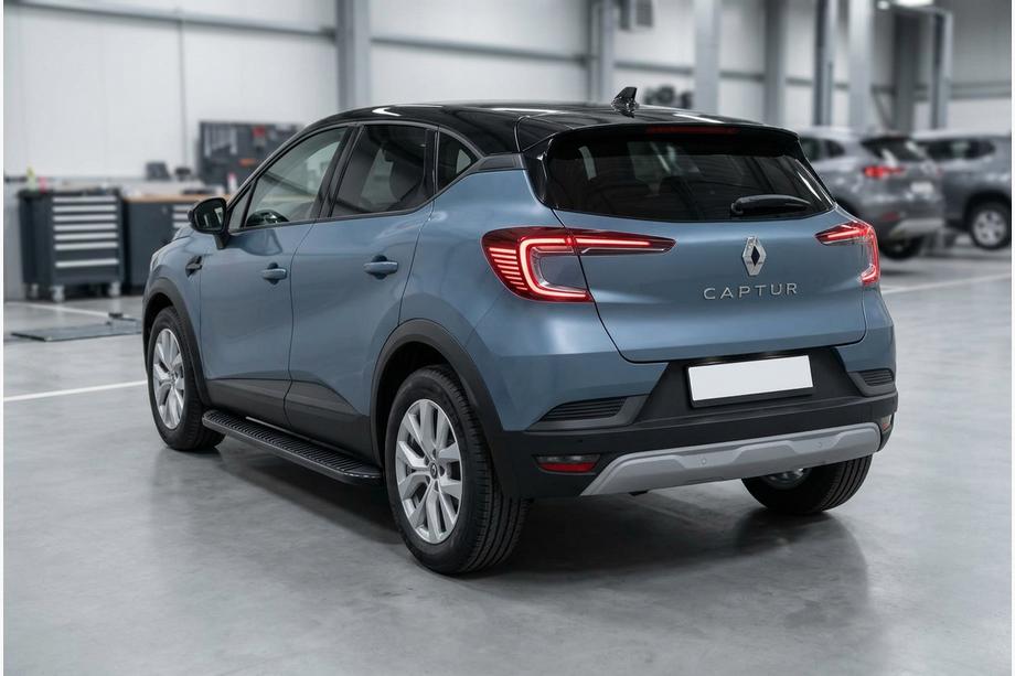 Renault Captur 2019– Boční nášlapy Tayga Black (2 ks, hliník) Image