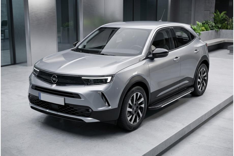 Opel Mokka 2021– Boční nášlapy Bosphorus Grey (2 ks, hliník) Image