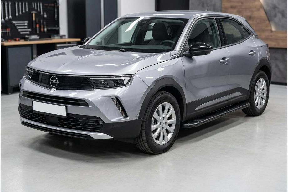 Opel Mokka 2021– Boční prahy Bosphorus Black (2 ks, hliník) Image