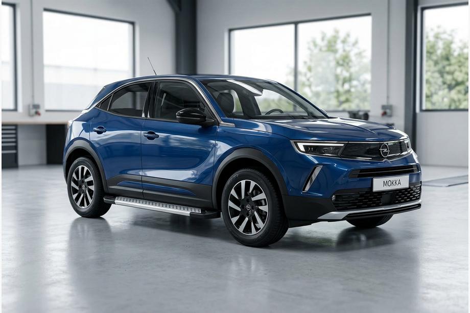 Opel Mokka 2021– Boční nášlapy Vision New Grey (2 ks, hliník) Image