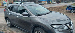 Nissan X-trail T32/Rogue 2014–2021 Střešní ližiny Skyport Grey fotografie 3