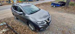 Nissan X-trail T32/Rogue 2014–2021 Střešní ližiny Skyport Grey fotografie 6