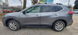 Nissan X-trail T32/Rogue 2014–2021 Střešní ližiny Skyport Grey fotografie 2