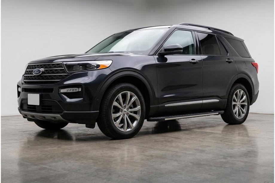 Ford Explorer 2019– Boční nášlapy Bosphorus Grey (2 ks, hliník) Image