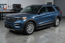 Ford Explorer 2019– Boční prahy Bosphorus Black (2 ks, hliník) fotografie 1