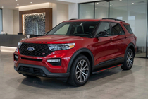 Ford Explorer 2019– Boční prahy Maya Red (2 ks, hliník) fotografie 1