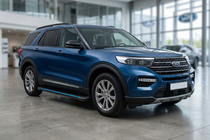 Ford Explorer 2019– Boční nášlapy Maya Blue (2 ks, hliník) fotografie 1