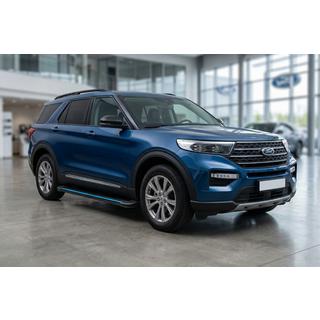 Boční nášlapy Maya Blue (2 ks, hliník) fotografie 1