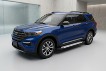 Ford Explorer 2019– Boční nášlapy Allmond Grey (2 ks, hliník) fotografie 1