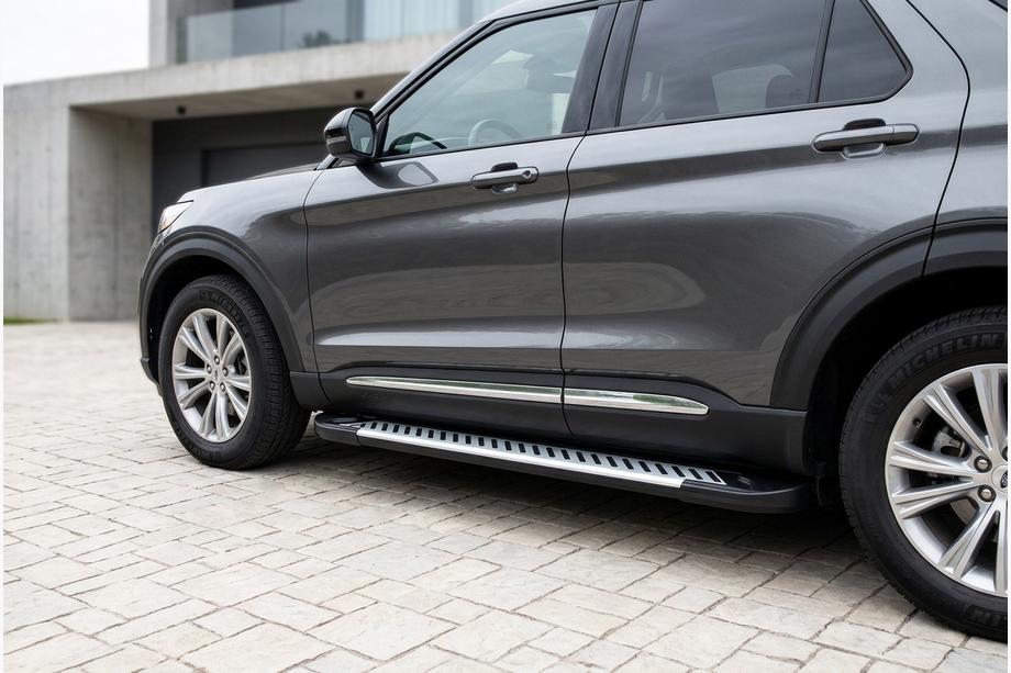 Ford Explorer 2019– Boční nášlapy Line (2 ks, hliník) Image