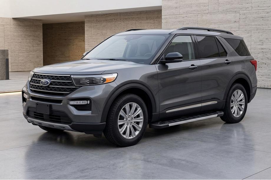 Ford Explorer 2019– Boční nášlapy RedLine (2 ks, hliník) Image
