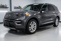 Ford Explorer 2019– Boční nášlapy Tayga Black (2 ks, hliník) fotografie 1