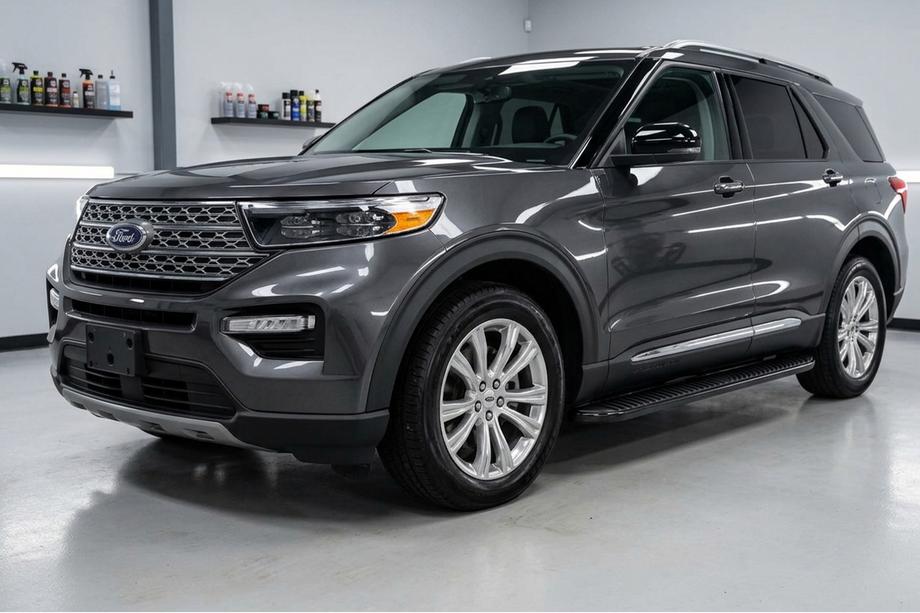 Ford Explorer 2019– Boční nášlapy Tayga Black (2 ks, hliník) Image