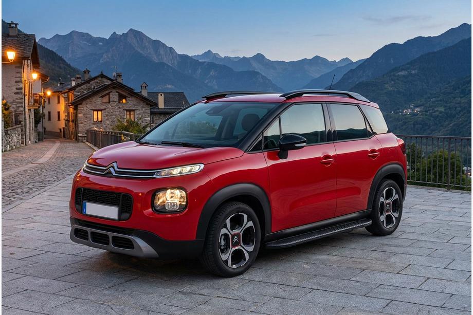 Citroen C-3 Aircross 2017–2024 Boční prahy Bosphorus Black (2 ks, hliník) Image