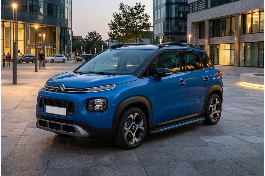 Citroen C-3 Aircross 2017–2024 Boční nášlapy Maya Blue (2 ks, hliník) Image