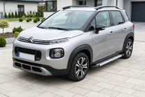 Citroen C-3 Aircross 2017–2024 Boční nášlapy Vision New Grey (2 ks, hliník) fotografie 1