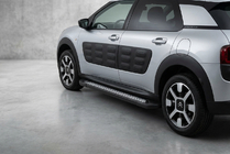 Citroen Cactus 2014–2020 Boční nášlapy Vision New Black (2 ks, hliník) fotografie 1