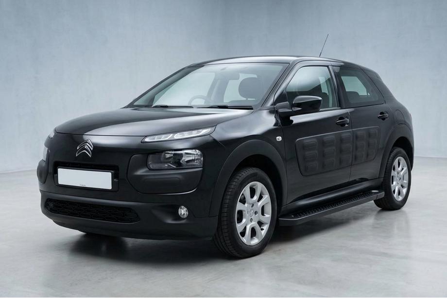 Citroen Cactus 2014–2020 Boční prahy Allmond Black (2 ks, hliník) Image