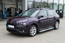 Citroen Cactus 2014–2020 Boční nášlapy Mevsim Grey (2 ks, hliník) fotografie 1