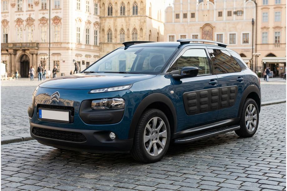 Citroen Cactus 2014–2020 Boční prahy Bosphorus Black (2 ks, hliník) Image