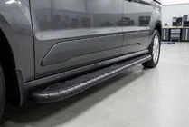 Volkswagen Caddy 2020– Boční prahy Bosphorus Black (2 ks, hliník) fotografie 1