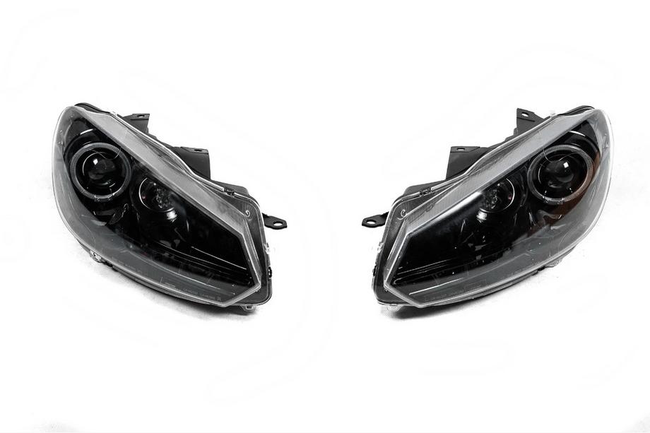 Volkswagen Golf 6 2008–2014 Přední světlomety Black (2 ks, LED) Image