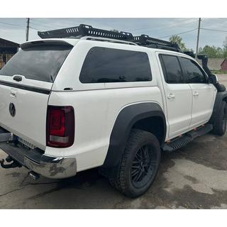 Boční nášlapy Dakar V2 s LED (2 ks, kovové) fotografie 4