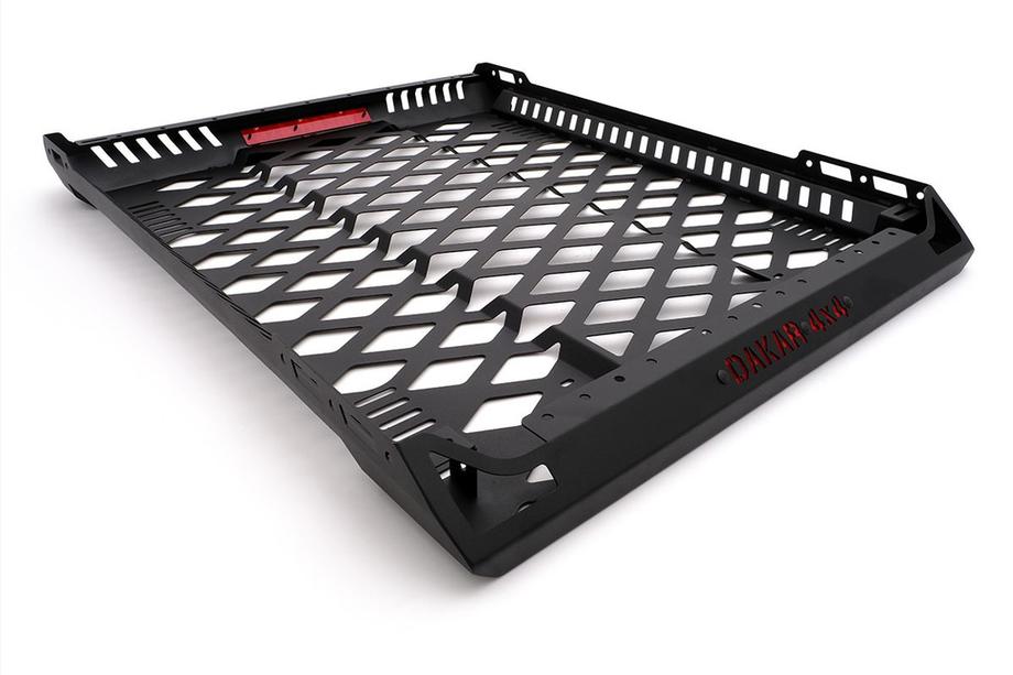 Toyota Hilux 2006–2015 Koš na rollbar Dakar (100×100 cm) Fotografie 6