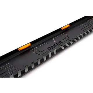 Boční nášlapy Dakar V1 s LED (2 ks, kov) fotografie 4
