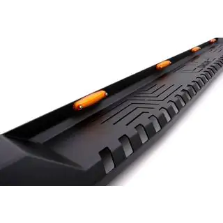 Boční nášlapy Dakar V1 s LED (2 ks, kov) fotografie 3