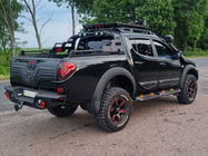 Mitsubishi L200 2015–2024 Boční prahy Dakar V2 s LED (2015-2019, 2 ks, kov) fotografie 8